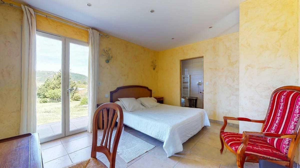 לינה וארוחת בוקר Labastide-en-Val Relais De L'Alsou- Piscine מראה חיצוני תמונה