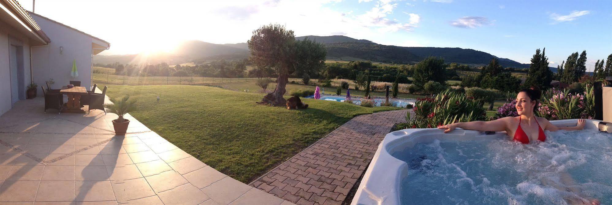 לינה וארוחת בוקר Labastide-en-Val Relais De L'Alsou- Piscine מראה חיצוני תמונה